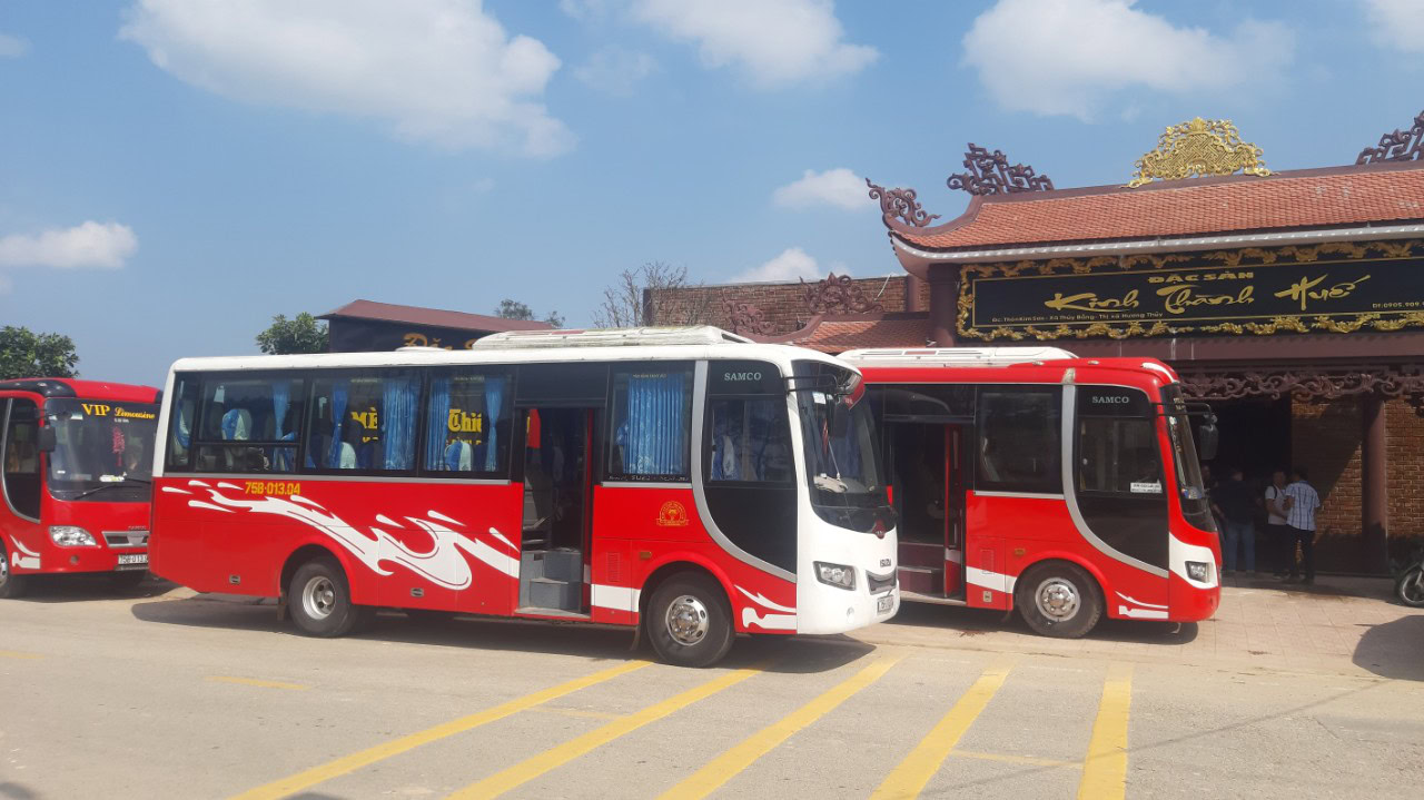 Thuê xe 35 chỗ ở Huế