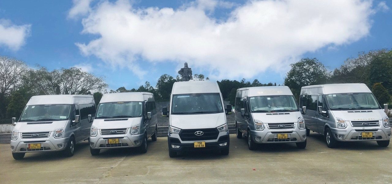 Giá thuê xe 16 chỗ Huế Đà Nẵng