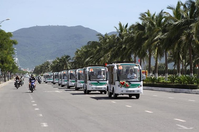 xe điện du lịch Đà Nẵng