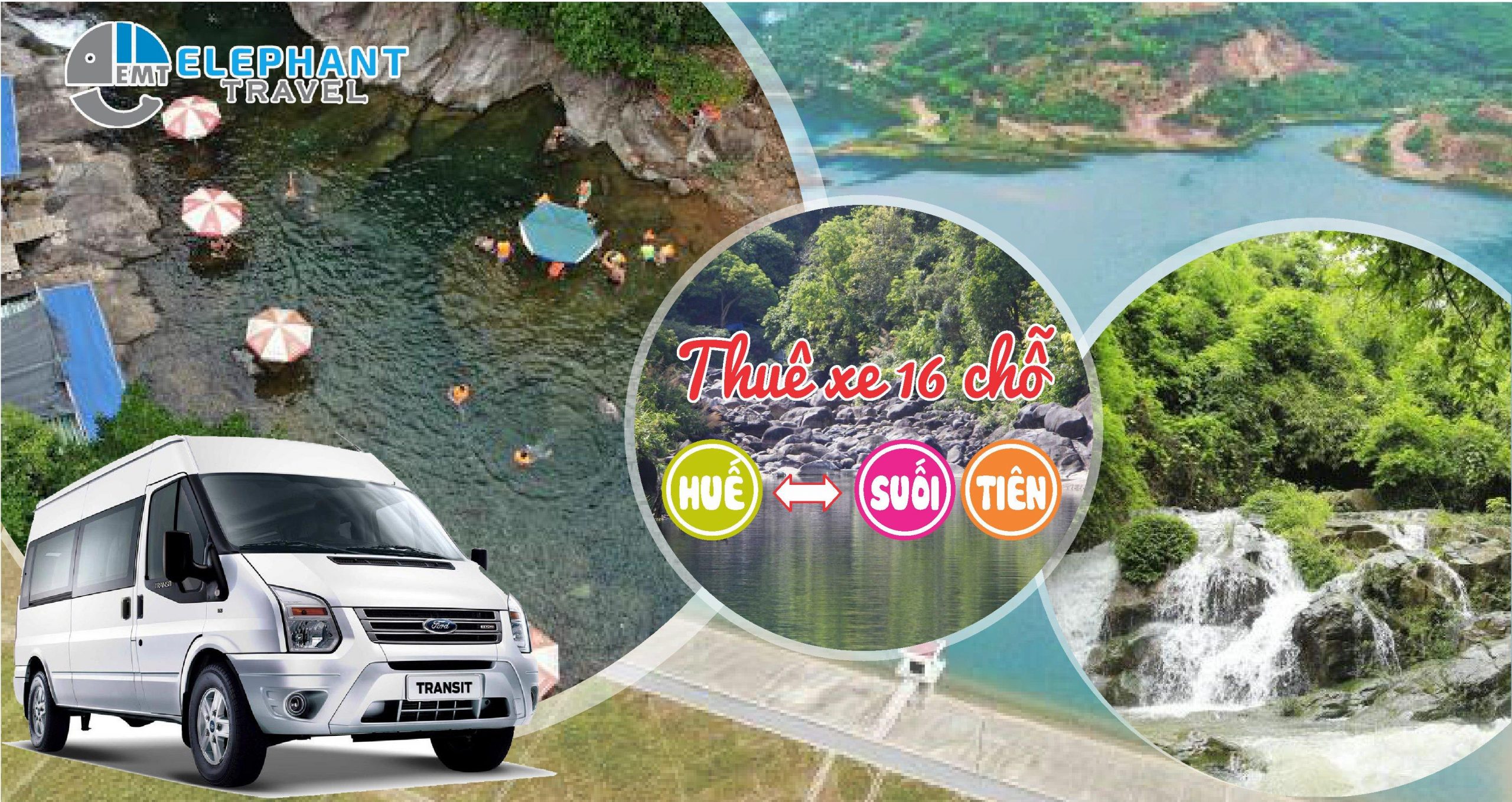 Bảng giá thuê xe 16 chỗ đi Suối Tiên Huế – Điểm đến mới cho mùa hè